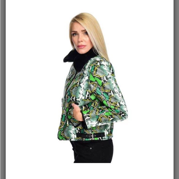 Mod -X 3XL faux reptile jacket - Picture 14 of 15